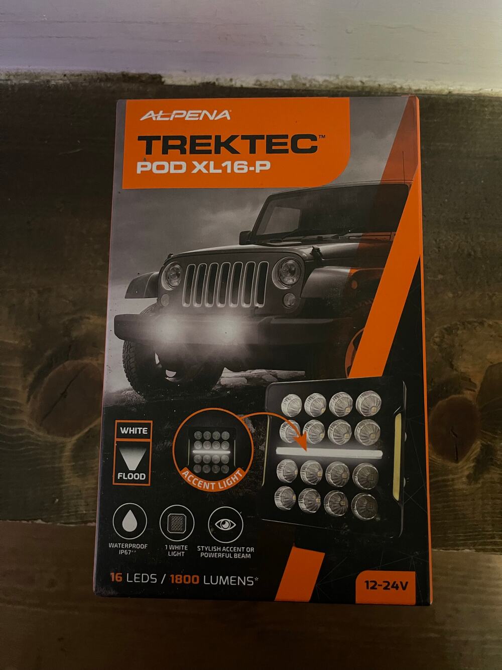 NWT trektec led pod lights XL16-P